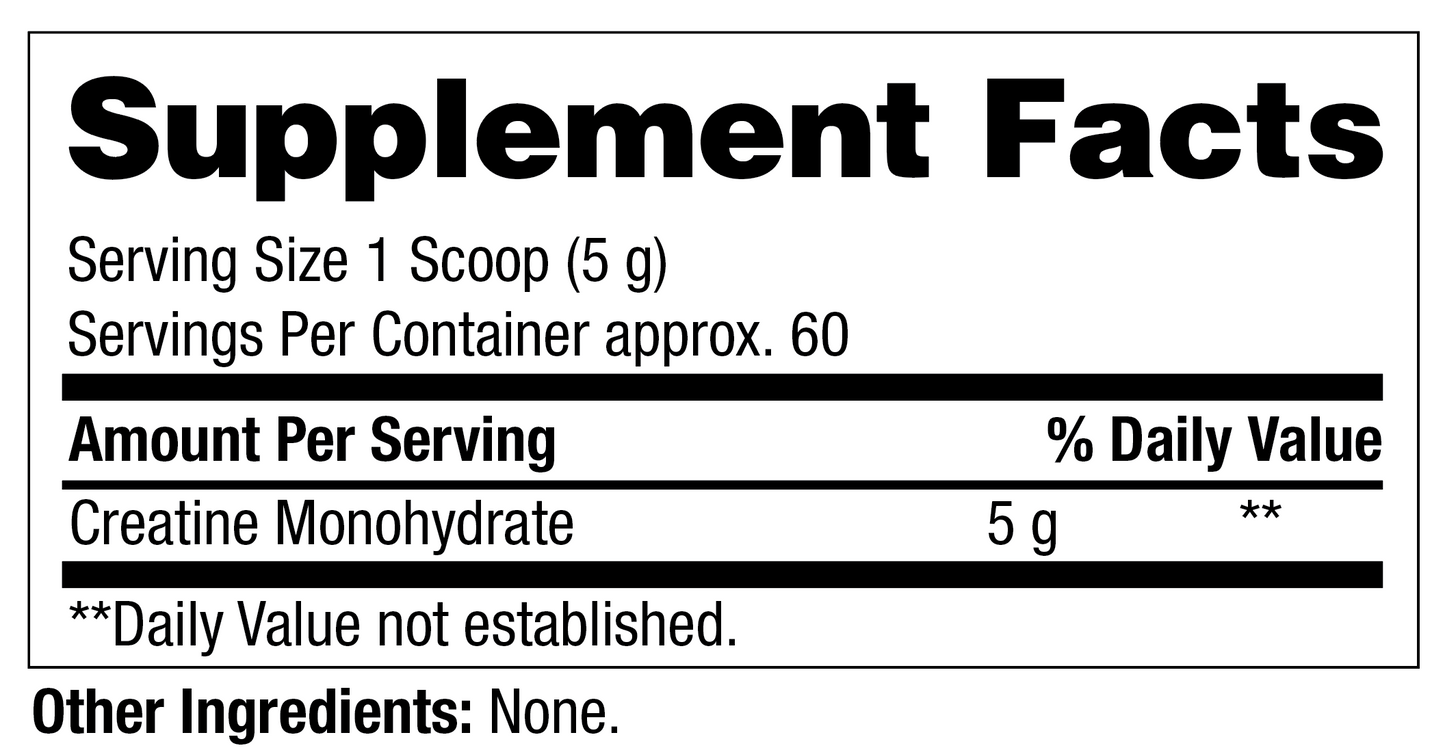 Creatine Monohydrate Powder