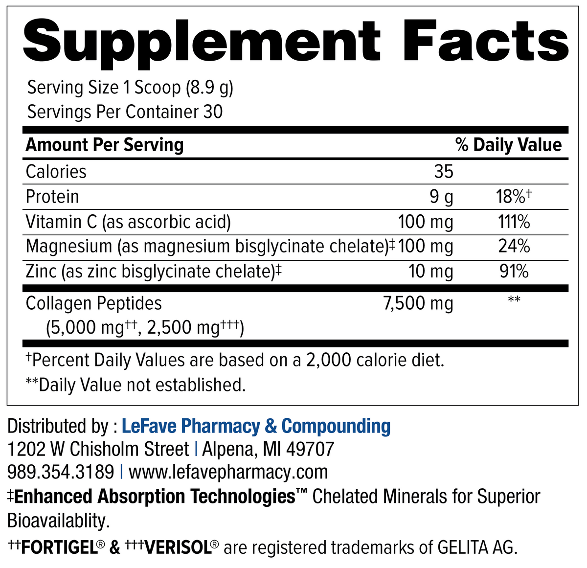 Collagen Powder Cancer Collagen Powder – Lefave Pharmacy & Compounding